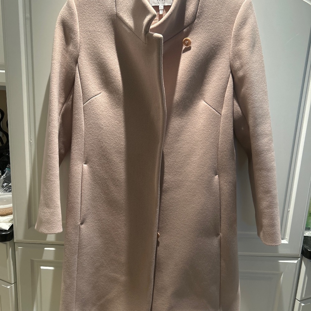 Reiss Spring Wool Blend Coat